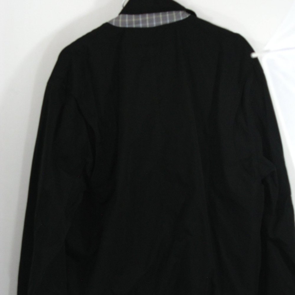 London Fog Bomber style Jacket - Black - Size Medium - Like New - Picture 5 of 6